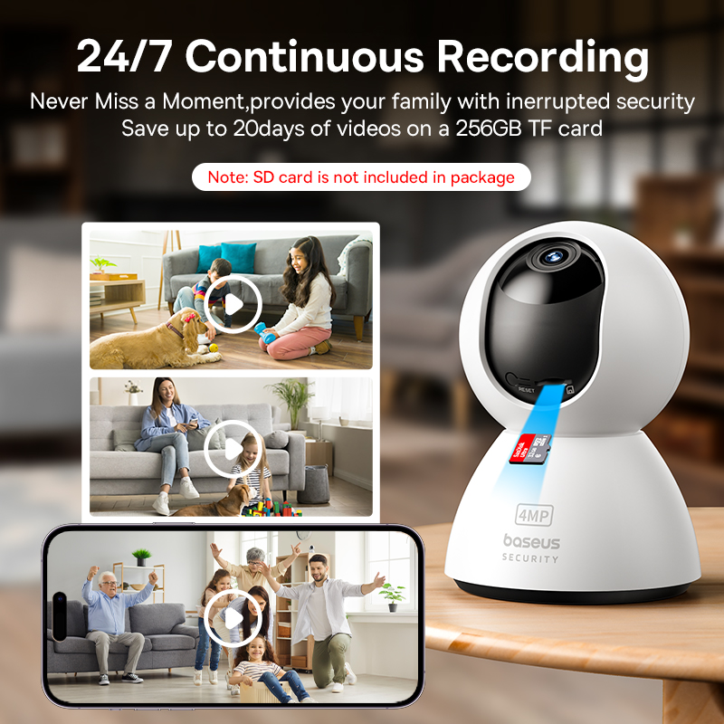 Baseus 4MP IP Camera Smart 5G  - Eufy Camera E220 recensie en prijs